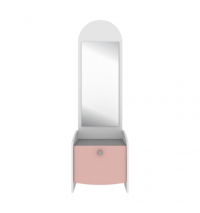 Children's nightstand with mirror