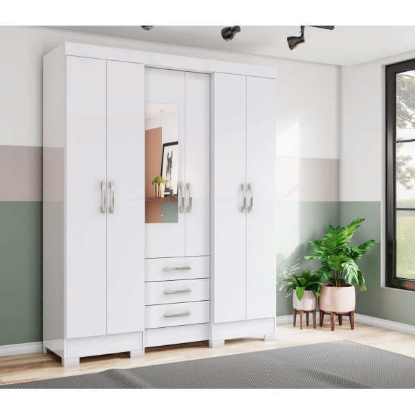 ARMARIO ROPERO CON ESPEJO ANTARES