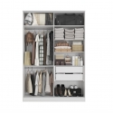 OPEN WARDROBE WITH 2 DRAWERS FRANZ