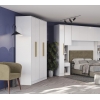 ARMARIO ROPERO 4 PUERTAS SHEPERD