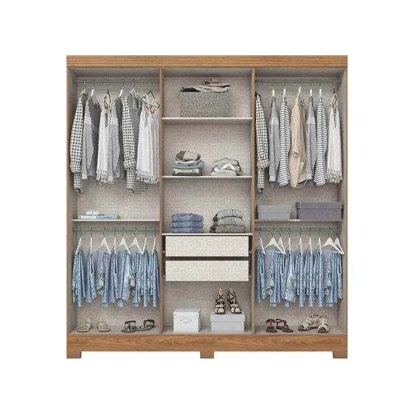 ARMARIO 6 PUERTAS BICOLOR WILSOR