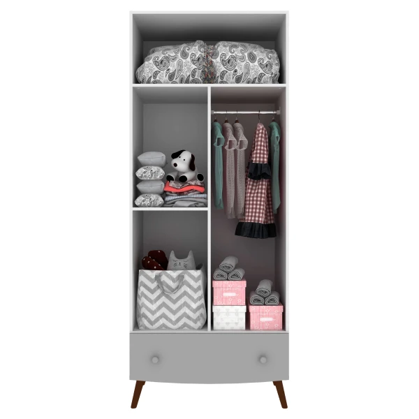 Children's colourful wardrobe