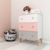 Colourful children's chest of drawers
