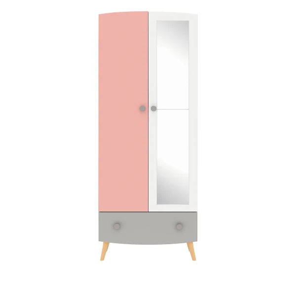 Children's colourful wardrobe