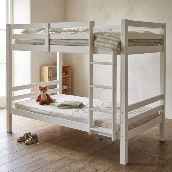 Wooden Bunk Bed Atlas Vicawu | Strong and safe solid wood design