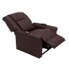 LIFT RECLINER CHAIR BROWN SEINE